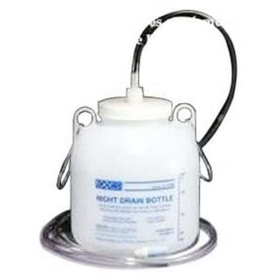 4100-12 Night Drainage Bottle, 2000 Ml, 60" Tubing Each 1