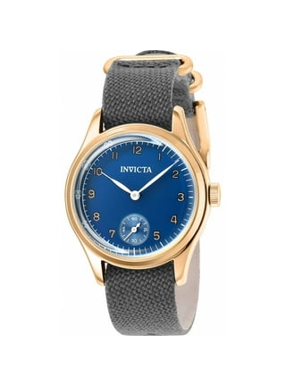 Invicta Men's 1272 Specialty Quartz Chronograph Gunmetal Dial Watch