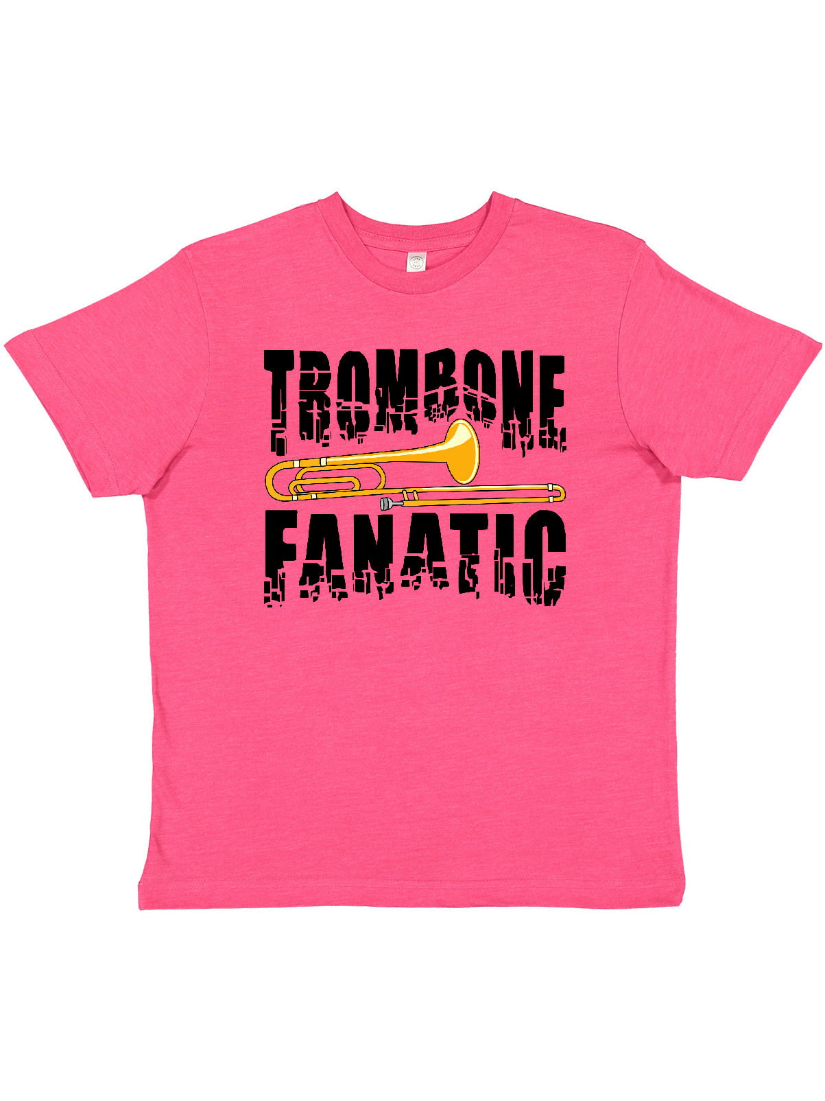 Just Here For Trombone Silhouette Kids Tee Shirt Boys Girls Unisex 2T-XL 