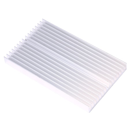 Aluminum Heatsink 100x60x10mm - Perfect For Cooling LEDs, Transistors & Power Electronics 5 thumbnail image