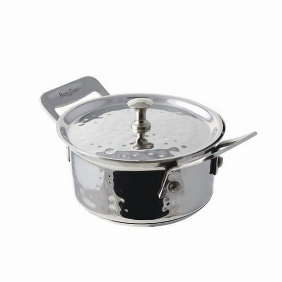 Bon Chef 60021HF 4.87 in. dia. Cucina Round Side Dish Hammer with Lid