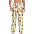 thumbnail image 3 of Daiia Tiger Lion Men's Sleep Pant with Pockets and Drawstring,Pajama Pants-Medium, 3 of 9