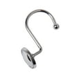 thumbnail image 5 of Utopia Alley Shower Hooks - Shower Curtain Rings for Bathroom - Rust Proof Shower Curtain Hooks for Shower Curtain or Liner - Set of 12, Polished Chrome, 5 of 10