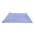 thumbnail image 2 of Ahgly Company Machine Washable Indoor Rectangle Abstract Blue Modern Area Rugs, 8' x 12', 2 of 4