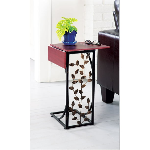 Etna S Expandable Leaf Design Side Sofa Table Com Expandable Leaf Design Side Sofa Table, Expandable Drop Leaf Sofa Console Table