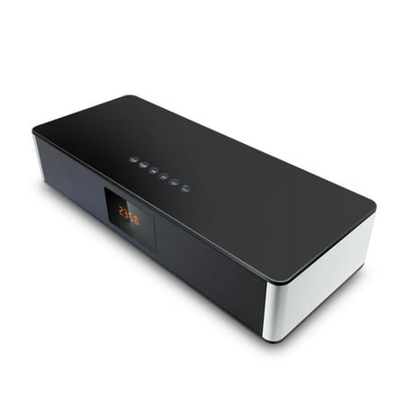 TechComm A11 Indoor and Outdoor Bluetooth Speaker with Remote Control, Powerful Battery, Four 5 W Speakers and Auxiliary Input for Wired Devices