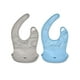 thumbnail image 1 of Babero enrollable OXO Tot pack de 2 con bolsillo de silicona, 1 of 4