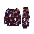 thumbnail image 5 of Matching Family Halloween Pajamas Set - 2026 Cute Ghost & Pumpkin Print Two-Piece Sleepwear Pjs - Family Matching Pajamas Soft Holiday Loungewear Halloween Matching Pajamas for Family, 5 of 6
