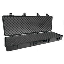 Airsoft Gun Case - Lockable Hard Case with Foam Padding for Rifles ~ 41 .33 inch