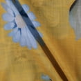 thumbnail image 6 of Sakmal Elbow-Length Womens Tops Under $10 V-Neck Yellow Floral Flowy Loose Fit Womens Shirts, 6 of 7