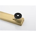 thumbnail image 6 of JERFIT 36" Brushed Gold Linear Shower Drain with Removable Grating, Stainless Steel Floor Drain with Hair Catcher and Adjustable Feet, 6 of 8