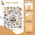 thumbnail image 6 of Cat Blanket for Cat Lovers, Cat Throw Blanket for Couch Cat Gift for Girls Women, Fleece Blanket Throw Cats Print, Cat Lover Gifts for Women (Cat, 40"x50"), 6 of 6