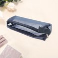 thumbnail image 3 of 1 Pc Simple Mesh Makeup Bag for Business Travel Deep Blue Nylon, 3 of 4