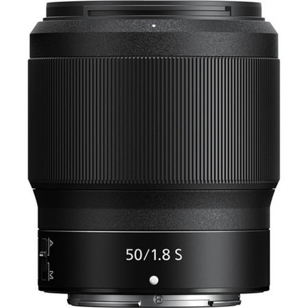 NIKKOR Z 50mm f/1.8 S Standard Prime Lens for Nikon Z Cameras - Black