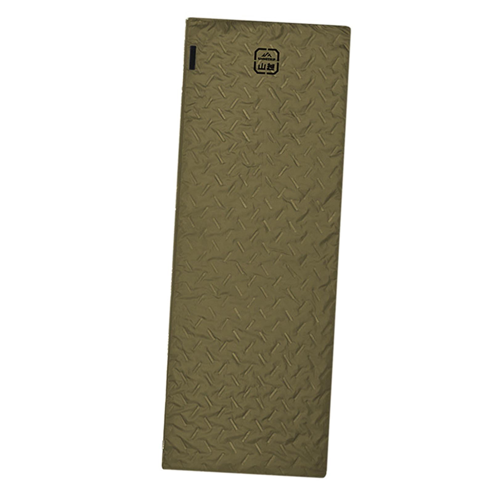 Wswqop Backpacking Sleeping Bag Equipment Portable Lightweight Accessories Warm Camping Green and Right