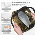 thumbnail image 3 of Pofeuu Dinosaur Bald Eagle Print Lunch Bag for Adult Insulated Lunch Box,Leakproof Cooler Food Lunch Containers Reusable High Capacity Lunch Tote Bags-One Size, 3 of 6