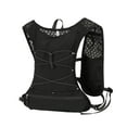 thumbnail image 2 of figatia Men Running Vest Reflective Gear Portable Adjustable Vest Backpack for Marathoner Hiking Trail Black, 2 of 8