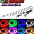thumbnail image 2 of 8 Color LED Strip Under Car Truck Tube Underglow Underbody System Neon Light Kit, 2 of 3
