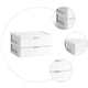 thumbnail image 4 of 1 caja de almacenamiento de mesa con cajón, organizador de maquillaje (blanca), 4 of 6