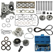 Head Gasket Set Timing Belt Kit Water & Oil Pump Timing Tool for GM Chevy Cruze Sonic 1.8L 2011-2018