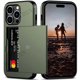 thumbnail image 2 of Case For iPhone 15 14 13 12 Pro Max Plus Holder Heavy Duty Protective Dual Layer Shockproof Hidden Card Slot Slim Wallet Cover, 2 of 5