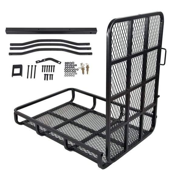 ECOTRIC Hitch Mount Wheelchair Carrier Electric Wheelchair Cargo Mobility Scooter with Hitch & Loading Ramp