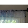 thumbnail image 6 of Floral Lace Window Curtain 58 Inch Wide Baby Blue, 6 of 6