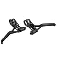 thumbnail image 1 of Ymiko Bike Brake Lever, Black Silver/Black Red/All Black Aluminium Alloy Brake Lever, Mountain Bike Brake Handlebar For Cycling Riding Most Bike Models, 1 of 8