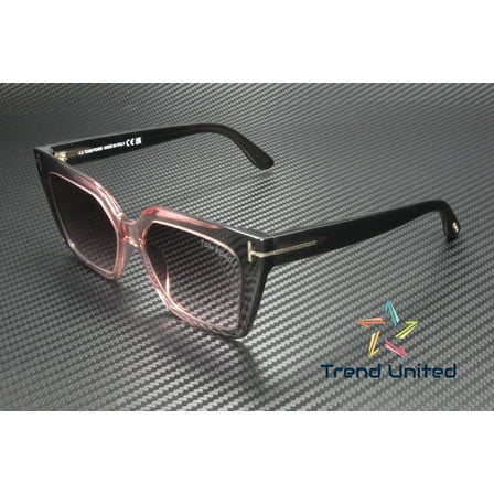 Tom Ford FT1030 20G Plastic Grey Other Brown Mirror 53 mm Women's Sunglasses