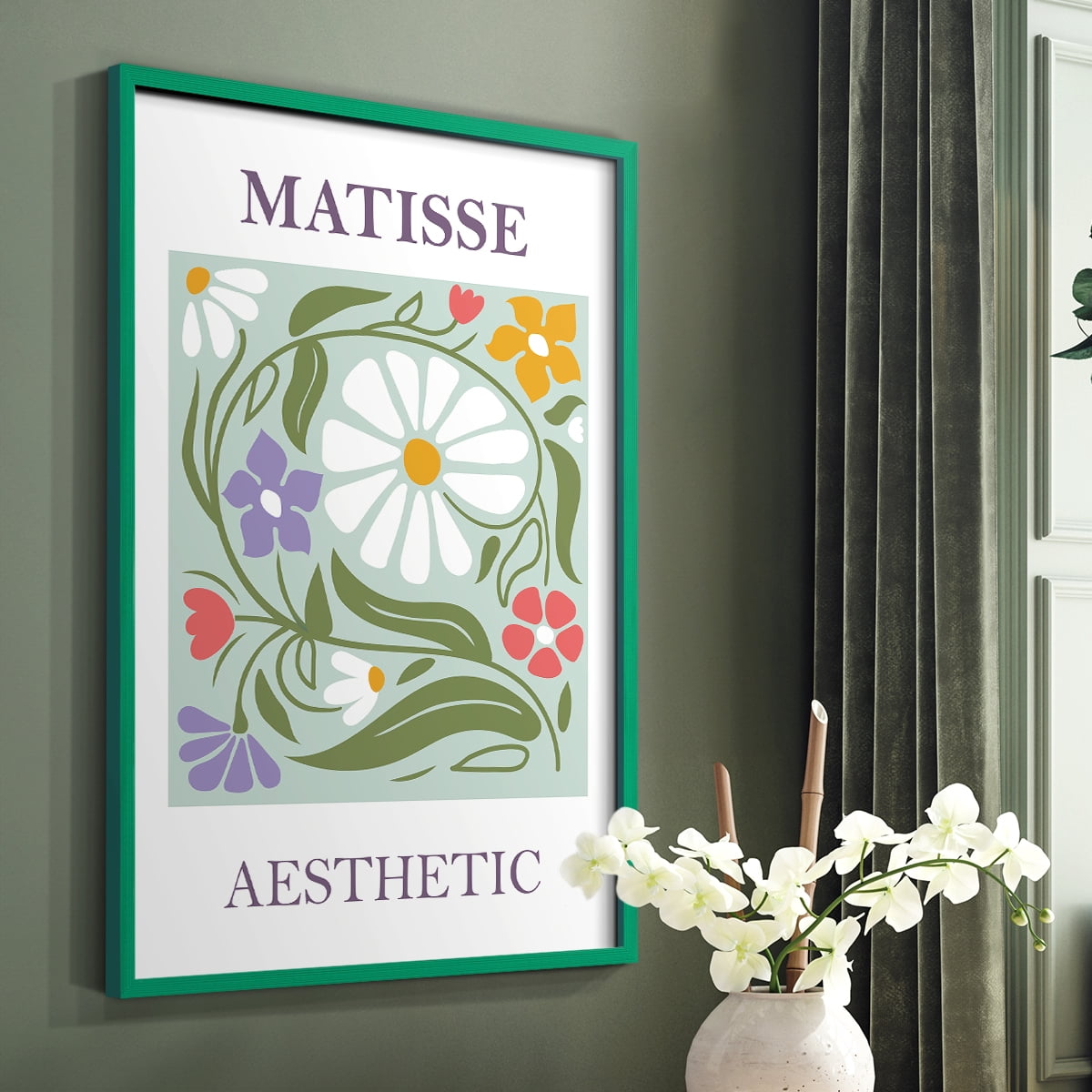 Matisse CCLXIX in Solid Wood 8 x 10 Framed Print