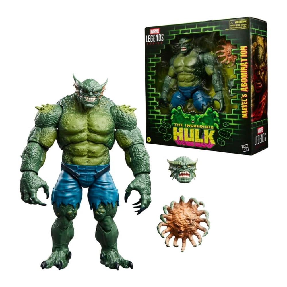 Hasbro Marvel Legends Series Juggernaut and Hulk 6-Inch Action Figures Bundle (2 Items)