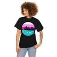 thumbnail image 6 of Cypher Sage Miami South Beach Skyline Shirt - Mens Heavy Cotton Tee Shirt, 6 of 7