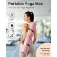 thumbnail image 6 of YOTTOY Yoga Mat, 72"x 24"x1/3" Extra Wide Non-Slip Exercise Fitness Yoga Mats,Eco-Friendly TPE Exercise Mats for Women Men Home Workout with Strap Bag, 6 of 9