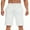 White, variant on cllios Sales Today Clearance Mens Sweat Shorts with Pockets Running Shorts Lounge Gym Jogger Athletic Drawstring Elastic Waist Shorts