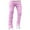 Pink, variant on Yaoyar Stacked Jeans Men Skinny Ripped Jeans Slim Fit Denim Pants Y4K Trouser Fashion Design