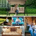 Porch Swing Cushion,Waterproof Bench Cushion for Outdoor Furniture with