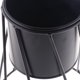 thumbnail image 4 of Soporte de Metal para Plantas Decoración de Jardines, Jardines, Ingeniería B Negro, 4 of 9