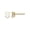 Yellow, variant on 3/5 carat (Ctw) Natural Opal Solitaire Stud Earrings in 14K White Gold for Women