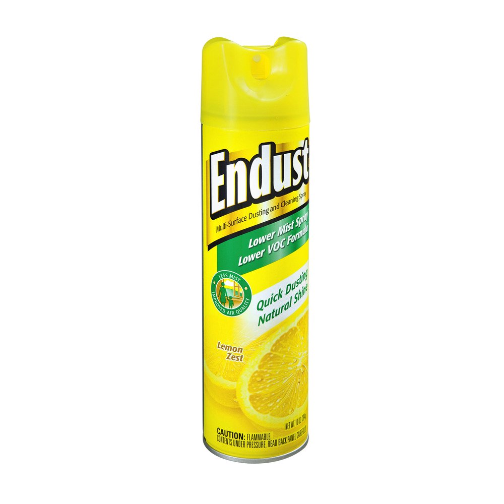 Endust NoWax Cleaning & Dusting Spray Lemon Scent 10 oz Walmart