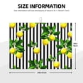 thumbnail image 3 of Bingfone Lemons On Striped ,18" X 24"Dish Drying Mat For Kitchen Counter,Ultra Absorbent Microfiber, 3 of 9