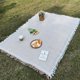 thumbnail image 1 of ZHAOCHENG Esterilla de picnic a prueba de humedad para tienda de campaña, mantel para acampar, tapete para césped, manta de hilo de punto bohemio, manta americana para acampar al aire libre, 1 of 5