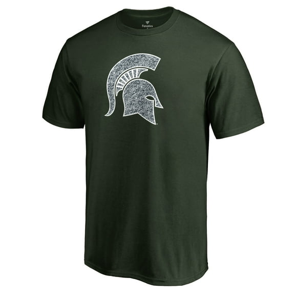 Men's Green Michigan State Spartans Static Logo T-Shirt