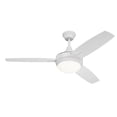 thumbnail image 3 of TG52W3 Craftmade Lighting Targas - Ceiling Fan with Light Kit in Contemporary Style - 52 inches wide by 16.73 inches high-White Finish-Wall Control, 3 of 3