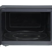 Magic Chef 2.2 cu ft Countertop Microwave Ovens in Silver Stainless Steel