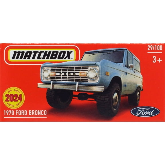 Matchbox 1970 Ford Bronco Diecast Car (Boxed)