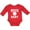 Red, variant on Inktastic Bocce Baby Boys or Girls Long Sleeve Baby Bodysuit