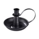 thumbnail image 2 of Candelabro para decoración del hogar, mesa de escritorio, centro de mesa, mesa romántica, soporte para velas, candelabro para comedor, Negro, 2 of 9
