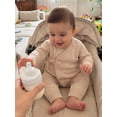 thumbnail image 2 of RUINIXCW Baby Fall Sweater Romper Wrap Side-Tie Long Sleeve Knit Bodysuit, 2 of 6