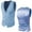 Light Blue, variant on Bcfgryg Men's Suit Vest V Neck Silm Fit Solid Formal Suit Waist Coat Lightweight For Wedding Prom Business Vest for Men