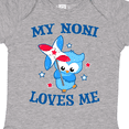 thumbnail image 4 of Inktastic My Noni Loves me with Owl Boys or Girls Baby Bodysuit, 4 of 5